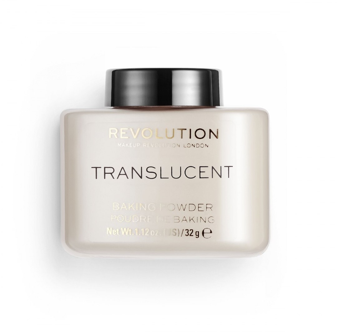 REVOLUTION MAKE UP Makeup Puder sypki, Loose Baking Powder Translucent, 32 g 109546