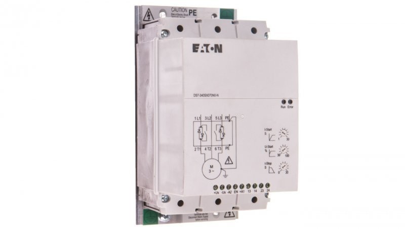 Eaton Softstart 3-fazowy 400VAC 70A 37kW/400V Uc=24V AC/DC DS7-340SX070N0-N 134918 134918