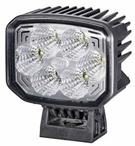 Hella HELLA 1GA 996 488-011 reflektor roboczy Power Beam 1800 compact, szerokie oświetlenie, 12 V i 24 V, 1.850 lumenów, IP 6K9K / IP 6K8 (odporny na czyszczenie pod wysokim ciśnieniem / odporny na zanurzen
