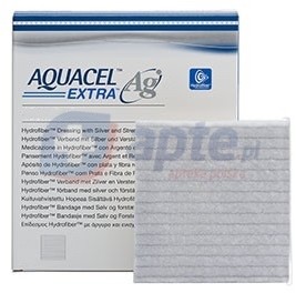 Convatec Aquacel Ag Extra opatrunek hydrowłóknisty 5cm x 5cm x1 sztuka
