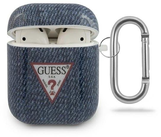 Фото - Чохол для навушників GUESS GUACA2TPUJULDB AirPods cover granatowy/dark blue Jeans Collection 