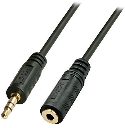 Lindy Przedłużacz jack premium audio 3,5 mm 35650