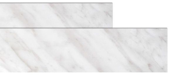 Biuro Styl Obrzeże do blatu Z KLEJEM 28MM MARMUR CARRARA 901L