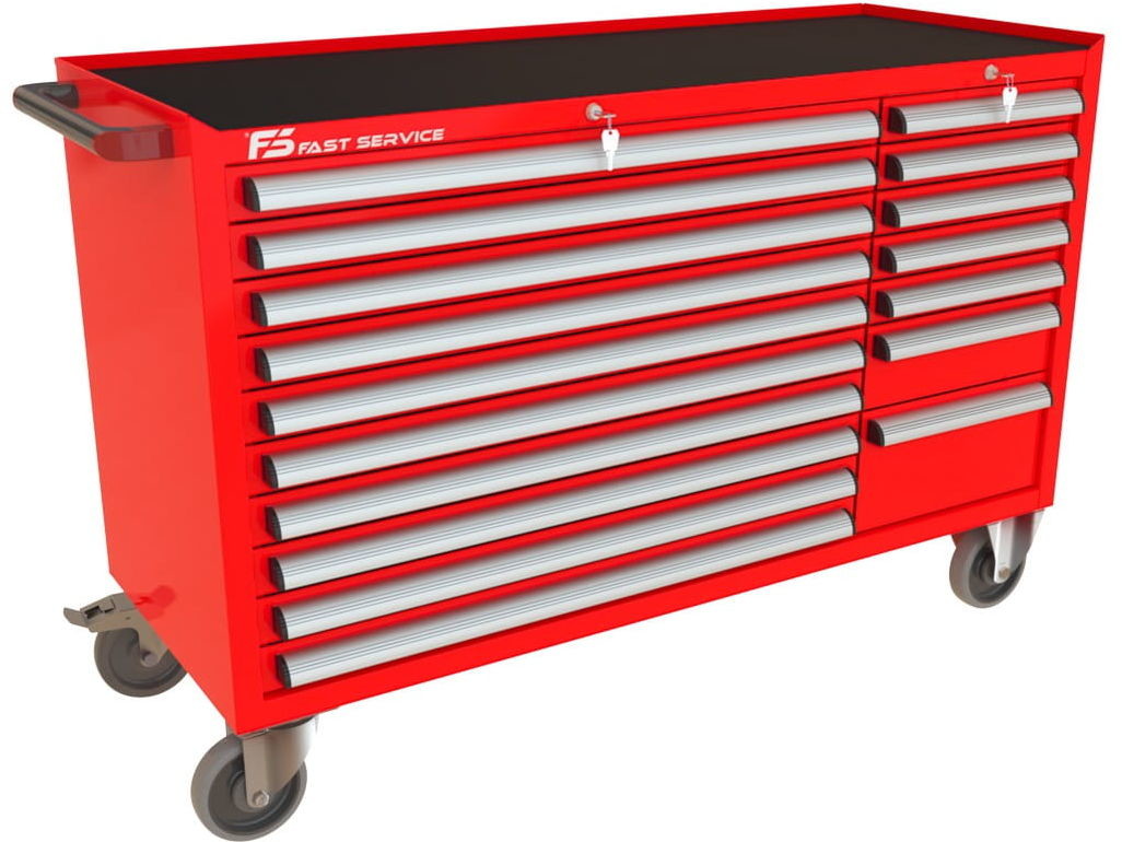 Fastservice Wózek warsztatowy MEGA z 17 szufladami PM-210-19 PM-210-19