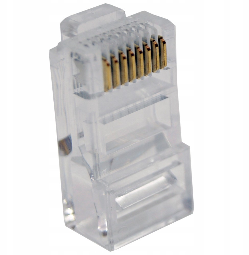 Wtyczki Internetowe RJ45 Wtyk Końcówka RJ-45 8P8C