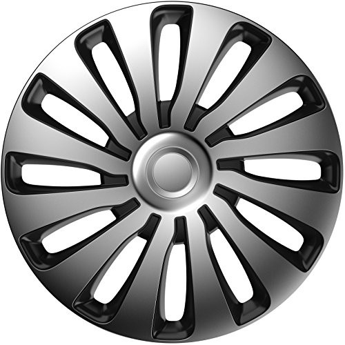 J-Tec j15516 sepang kołpaki, Silver/Black, 15 cali J15516