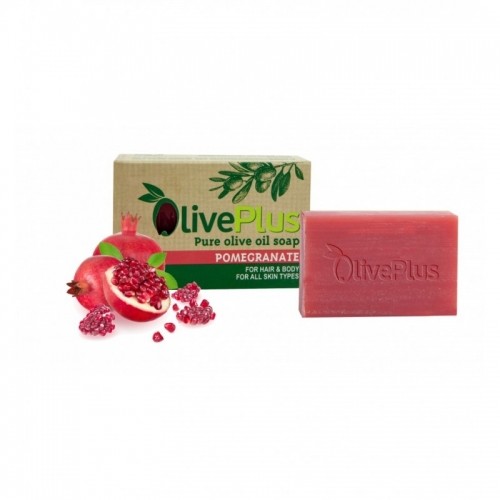 OlivePlus Mydło oliwkowe - granat 100g 1053