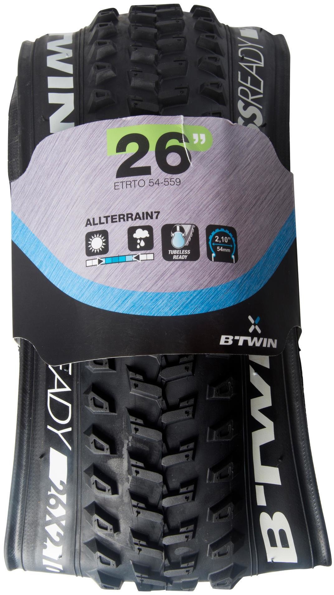 Фото - Велошина Rockrider Opona rowerowa MTB  All Terrain 9 Speed 26x2,10 Tubeless Ready / 