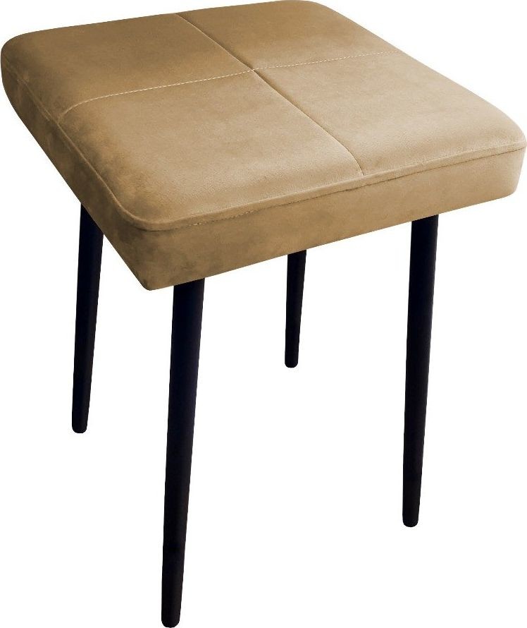 Atos Taboret SQUARE MG VELVET beżowy AS-MAX-MG06-BEZOWY
