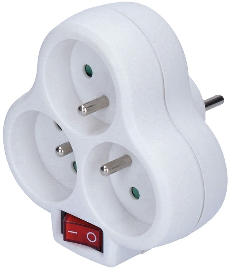 Solight Rozgałęźnik 3x10A/230V