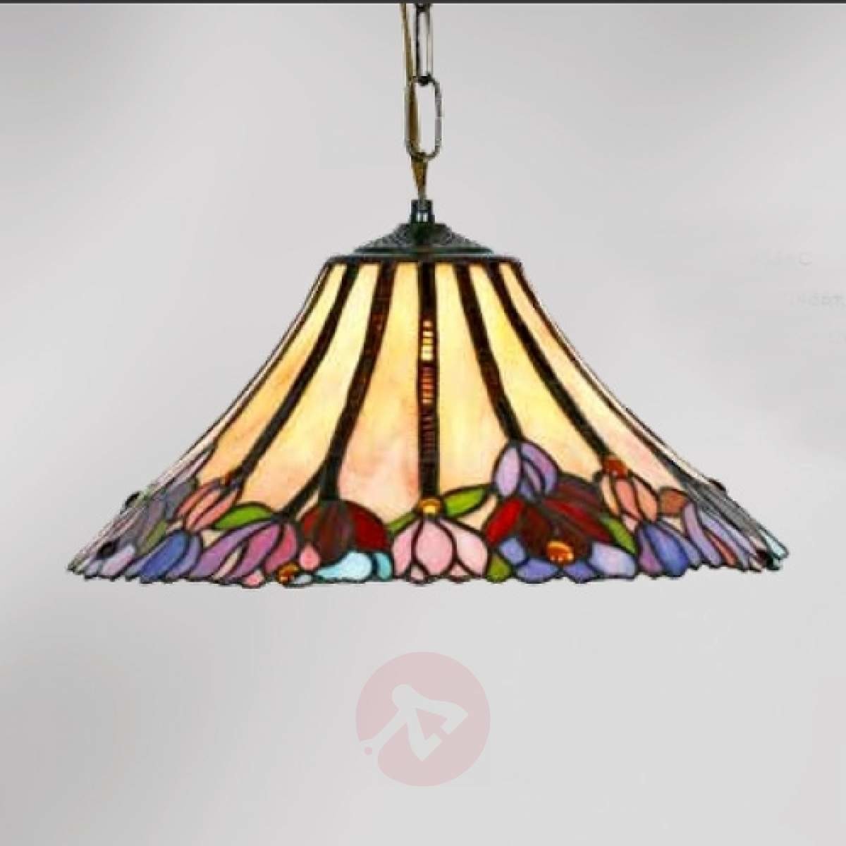 Piękna lampa wisząca Tori Tiffany 1-punktowa