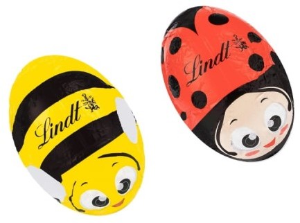 Lindt Czekoladka Bugs & Bees Mini 40g Z0AE1-8830F