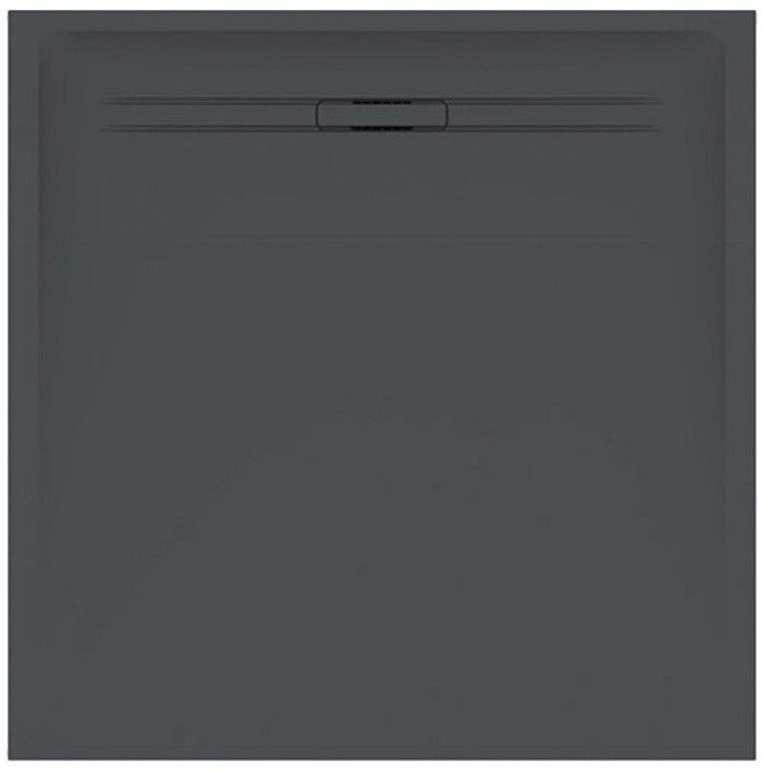 Geberit Ceramika Geberit Sestra Brodzik kwadratowy 90x90 cm grafit 550.270.00.2