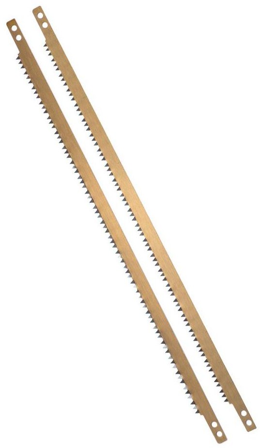 GEOLIA Brzeszczot piły kabłąkowej 53 cm 2 szt. do drewna suchego GEOLIA
