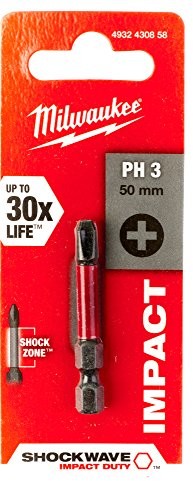 Milwaukee wkrętarka Bit Shockwave Gen II Blister/50 MM