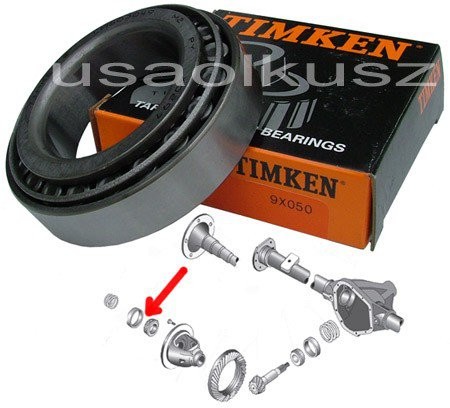 TIMKEN Łożysko kosza mechanizmu różnicowego mostu tył Dodge Viper 1992-2006