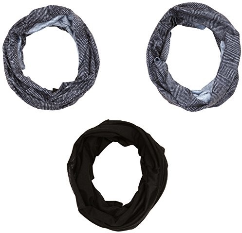 Comfy OXFORD Classic Patterns for Head and Neck Wear Grey/Black NW110