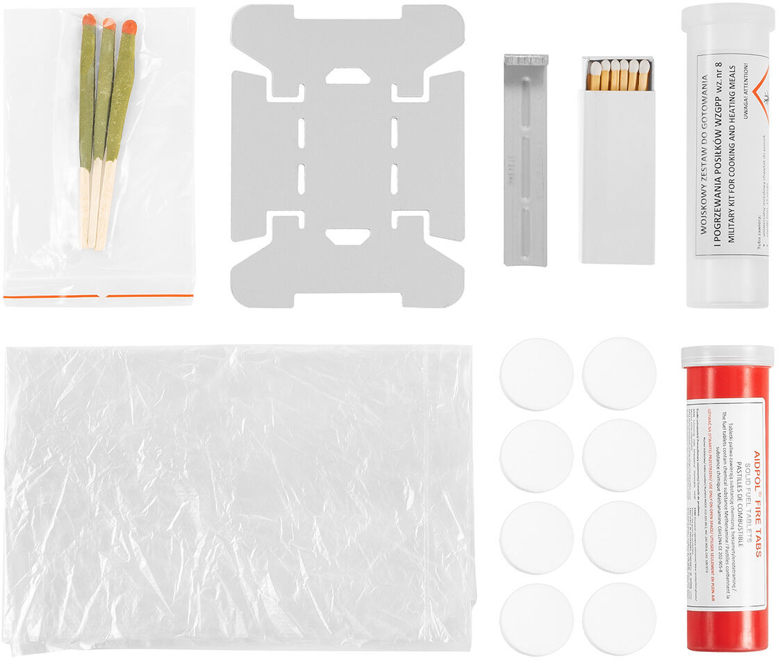 Aidpol Wojskowy zestaw do gotowania i podgrzewania posiłków Aidpol WZGPP