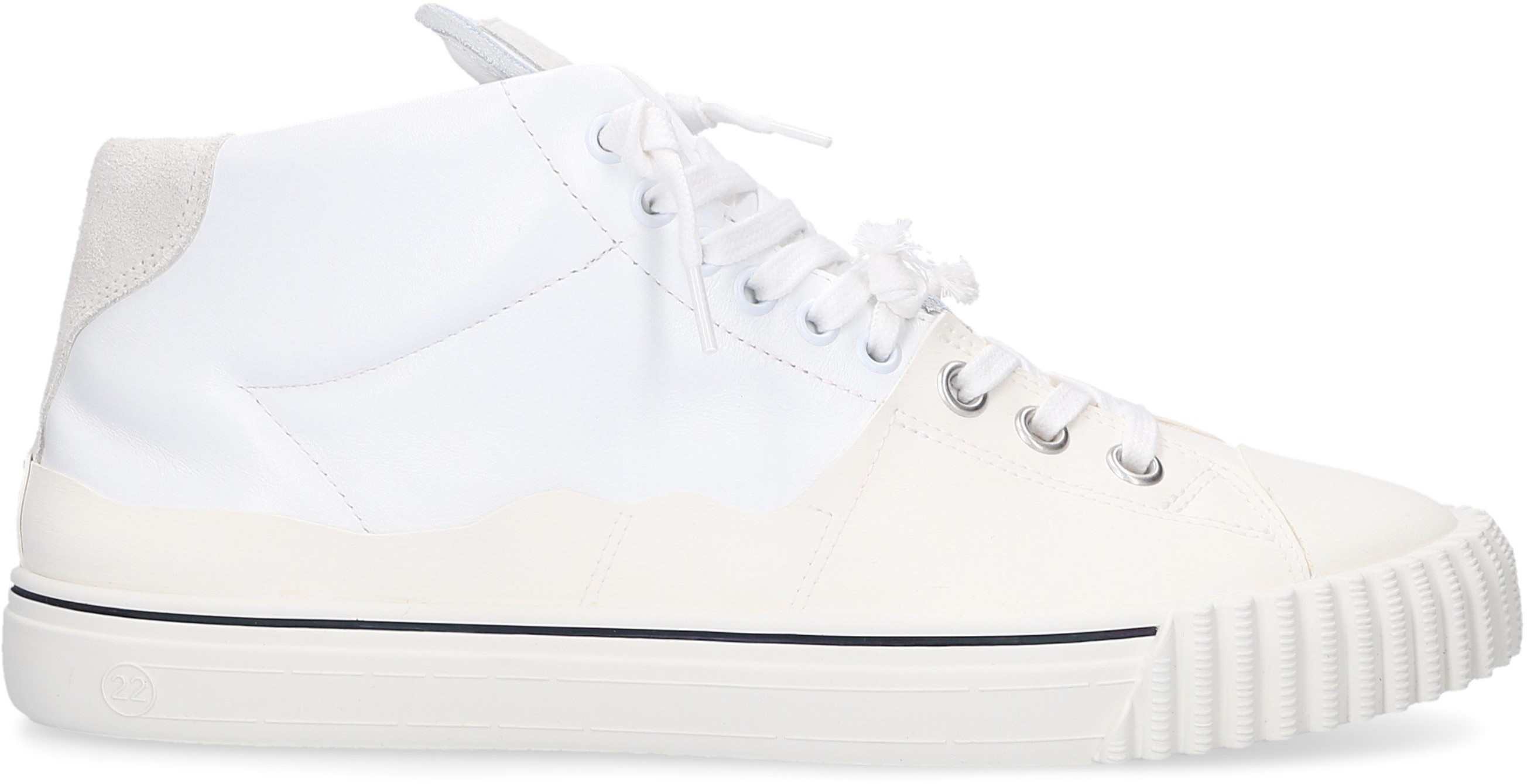 Maison Margiela Maison Margiela Trampki wysokie S97WS skóra cielęca