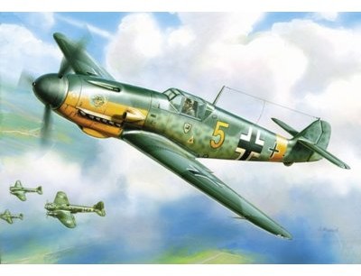 Zvezda German Fighter Messerschmitt MZV-6116