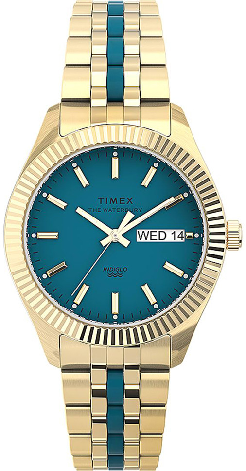 Timex Zegarek TW2U82600 Waterbury Legacy Boyfriend Malibu 36mm -