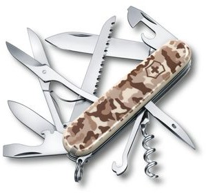 VICTORINOX Scyzoryk Victorinox Huntsman kamuflaż desert Celidor 91 mm 1.3713.941