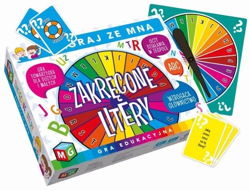 MULTIGRA Zagraj ze mną. Zakręcone litery