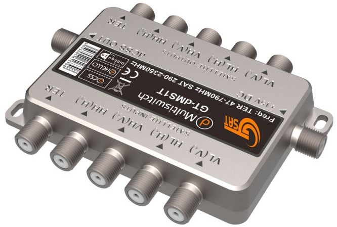 Sat GT Multiswitch cyfrowy programowalny GT GT-dMTS1T