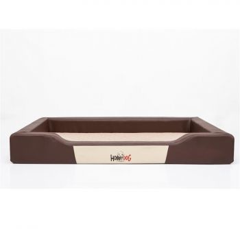 Hobbydog Legowisko dla psa Deluxe 93x62 cm Brązowe XLDELBRA2