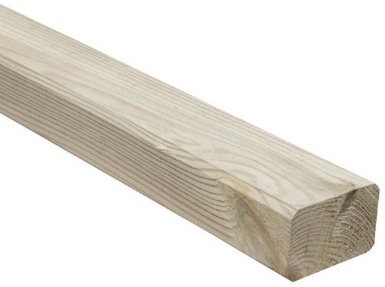 STELMET Legar do deski tarasowej SOSNA 240x6cm 40mm 1szt. STELMET