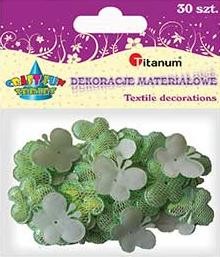 TITANUM Dekoracje materiałowe motylki 30 sztuk 284822