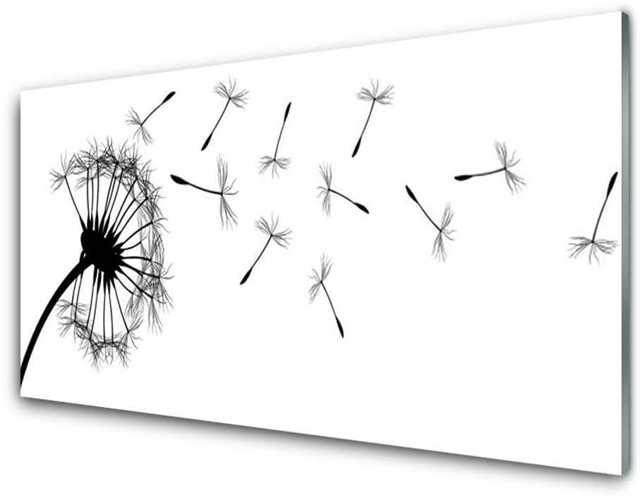 Tulup.pl Panel Szklany Mniszek Dmuchawiec Kwiat 120x60cm