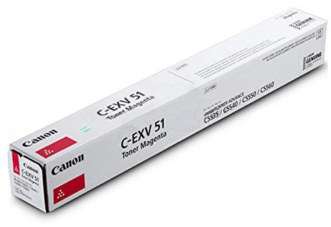 Canon c-exv51 Laser Cartridge 26000 stron magenta  wkłady z tonerem i lasery (magenta, Canon, ir-c55 x x, kaseta laserowa, 26000 stron, laser) 0486C002
