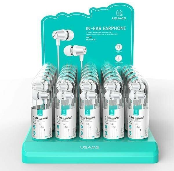 USAMS Set 30 szt. słuchawki EP-42 białe