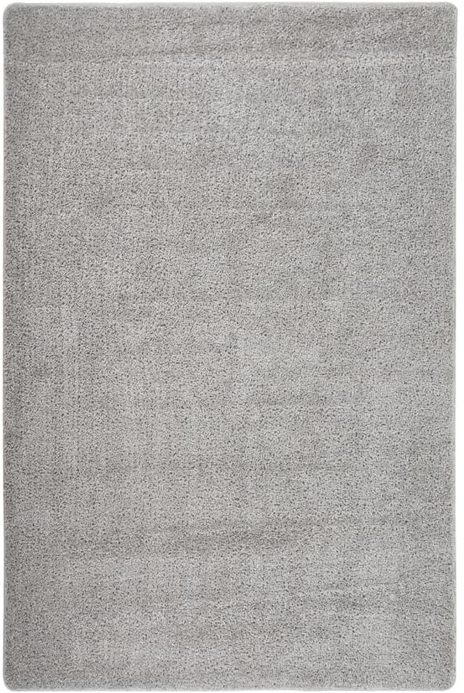 vidaXL Dywan shaggy, jasnoszary, 200x290 cm, antypoślizgowy