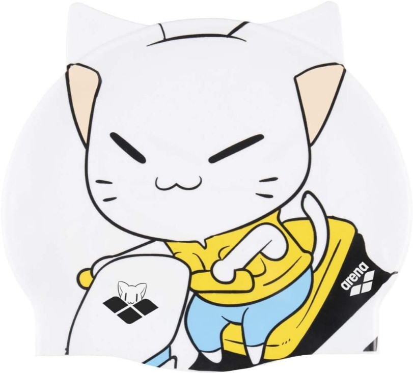 Arena CZEPEK JUNIOR FRIENDS KID CAP KITTIES WHITE-YELLOW