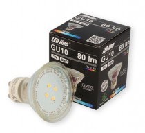 LED Line Żarówka LED LEDline GU10 1W 230V 4000K biała dzienna 248337