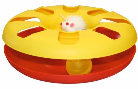 Kerbl KERBL 84216 Racing Whell kot do zabawy,  24 cm, sortowane kolorystycznie