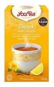 Yogi Tea Herbata Pure Detox z Cytryną 17 torebek, Bio