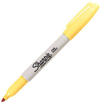 Sharpie Sanford Brands Fine Marker permanentny Banana Clip Yellow 1785395