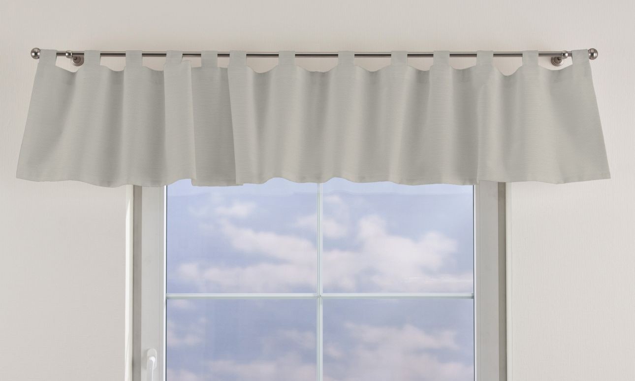 Dekoria Lambrekin na szelkach Snow White biały) 390x40cm Cotton Panama 1358-702-34