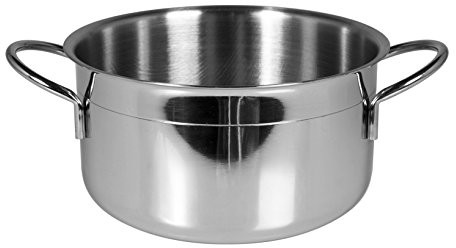 Home Ecopoint Home ecopoint rondel z 2 uchwytami, stal nierdzewna, srebrny, 24 cm 423124