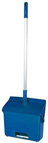 Maya Professional Tools 80200  2 składane szufelka higieny z trzonkiem z aluminium, FBK/artykuły spożywcze, 330 MM X 310 MM X 125 MM, niebieski 80200-2