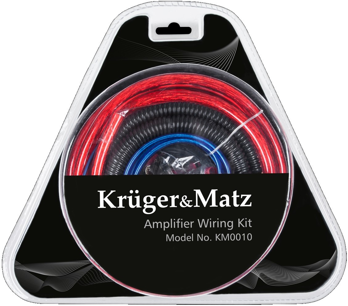 KRUGER&MATZ KRUGER&MATZ Zestaw montażowy KRUGER&MATZ do wzmacniaczy KM0010 KM0010 KM0010