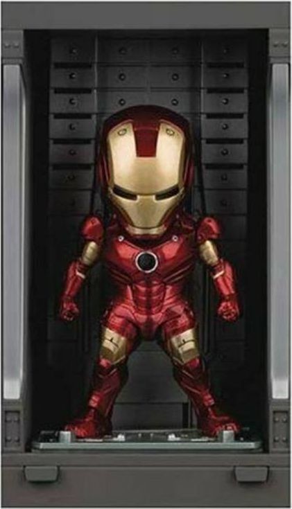 Avengers Figurka Avengres Figurka kolekcjonerska Iron Man Mark III czerwono-złoty MEA-015C