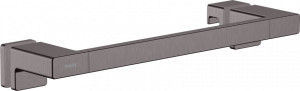 Hansgrohe 41759340 AddStoris Uchwyt do drzwi prysznicowych czarny chrom szczotkowany