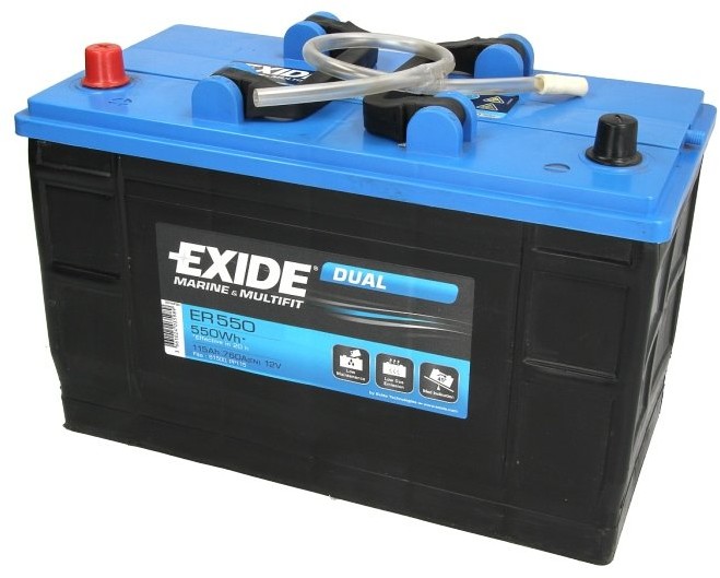 Exide DUAL EFB ER550 - 115Ah 760A P+