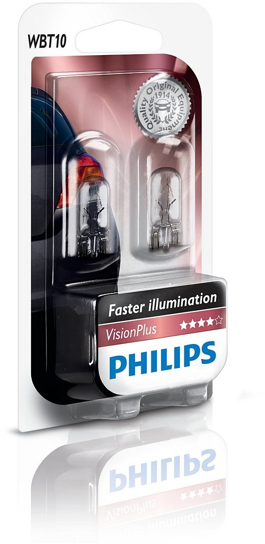 Philips W6W 12V 6W W2,1x9,5d 12040VPB2