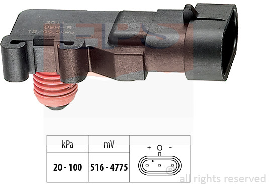 EPS CZUJNIK CIŚNIENIA OPEL 1.993.011