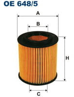 Filtron Filtr oleju OE648/5